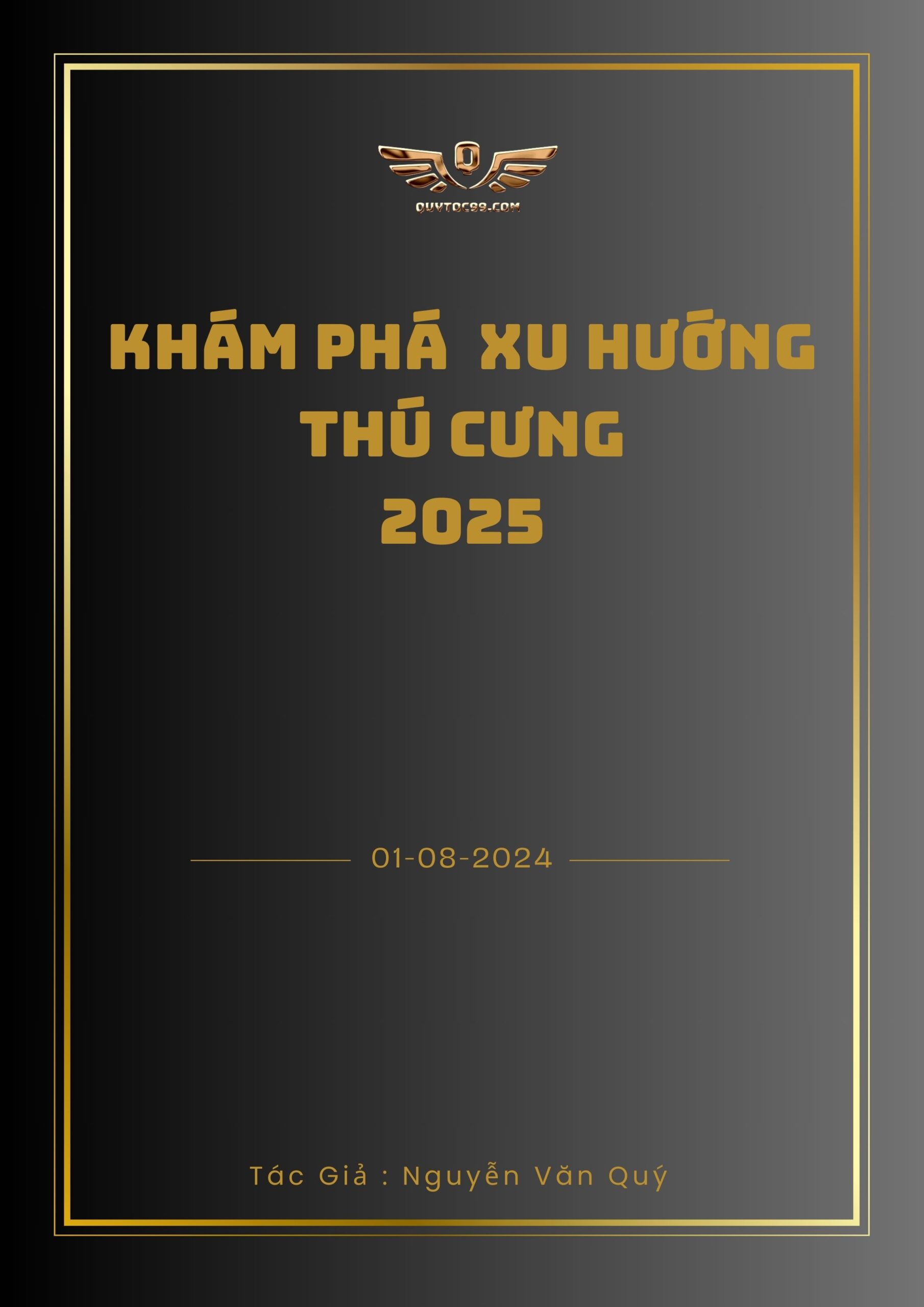 Xu hướng nuôi thú cưng mới nhất hiện nay 